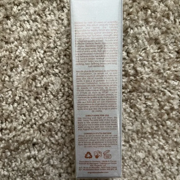 NWT Augustinus Bader The Eyebrow and Lash Enhancing Serum